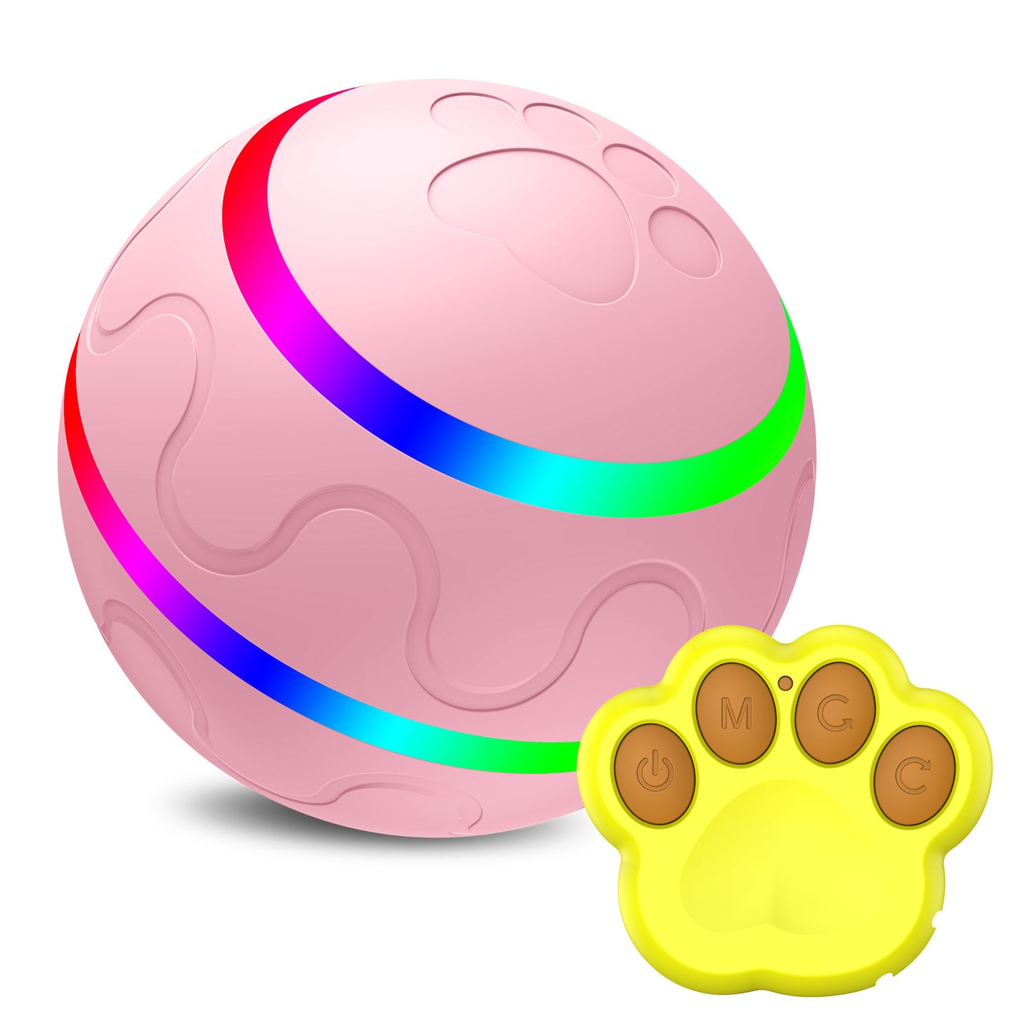 SmartyBall Cat and Dog Toy: USB Charging, Self-Rotating Intelligent Ball