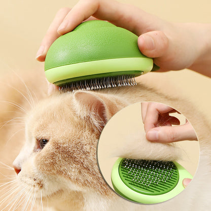 AvocadoPet Grooming Brush: Stainless Steel Needle Hair Remover for Dogs & Cats