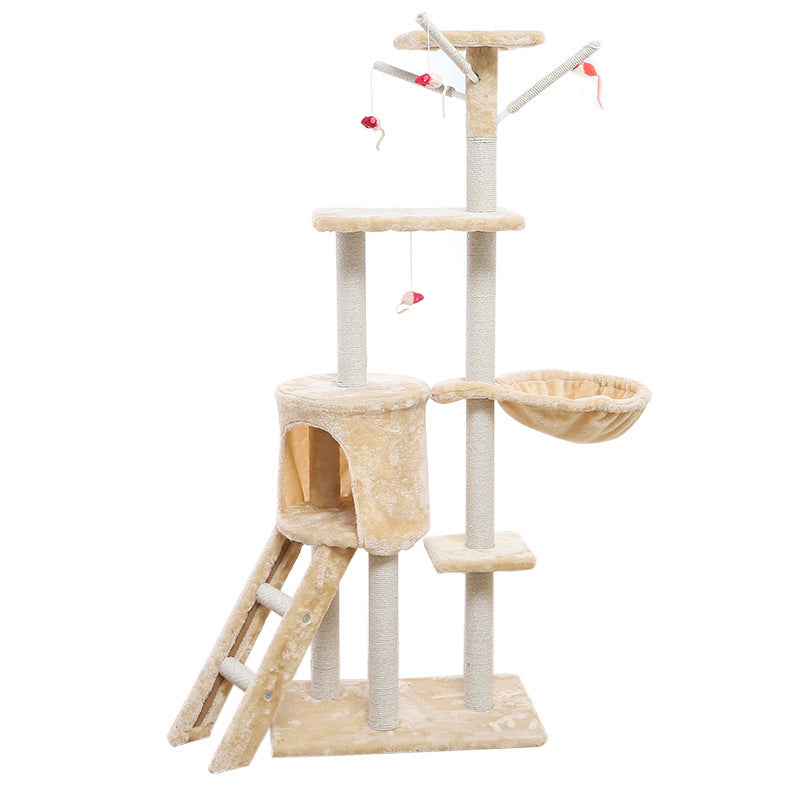 AdventureClimb Cat House: Multi-Level Cat Climber