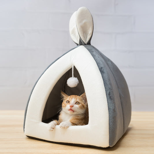 VillaPet Cat House: Cozy Bed for Cats & Small Dogs