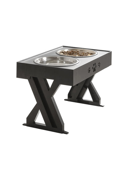 Foldable Stainless Steel Pet Bowl: Portable Dog & Cat Feeder