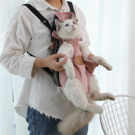 SpringOuting Portable Cat Backpack: Comfortable and Durable Travel Carrier