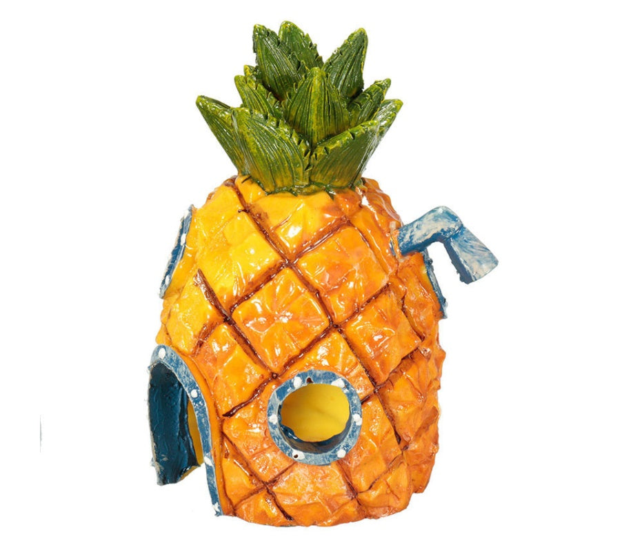 Pineapple House Aquarium Decoration: Fun Fish Tank Ornament