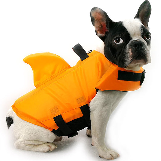 Shark Pet Life Jacket: Summer Dog Life Vest for Water Safety