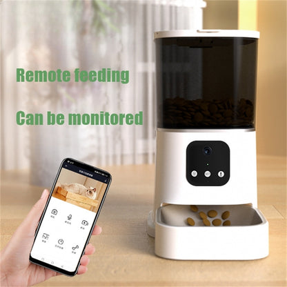 SmartFeeder Plus: WiFi Automatic Pet Feeder with Voice Recorder & App Control