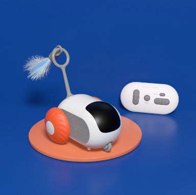 ChaseMeow Remote Control Interactive Cat Toy: USB Charging, Self-Moving Smart Car