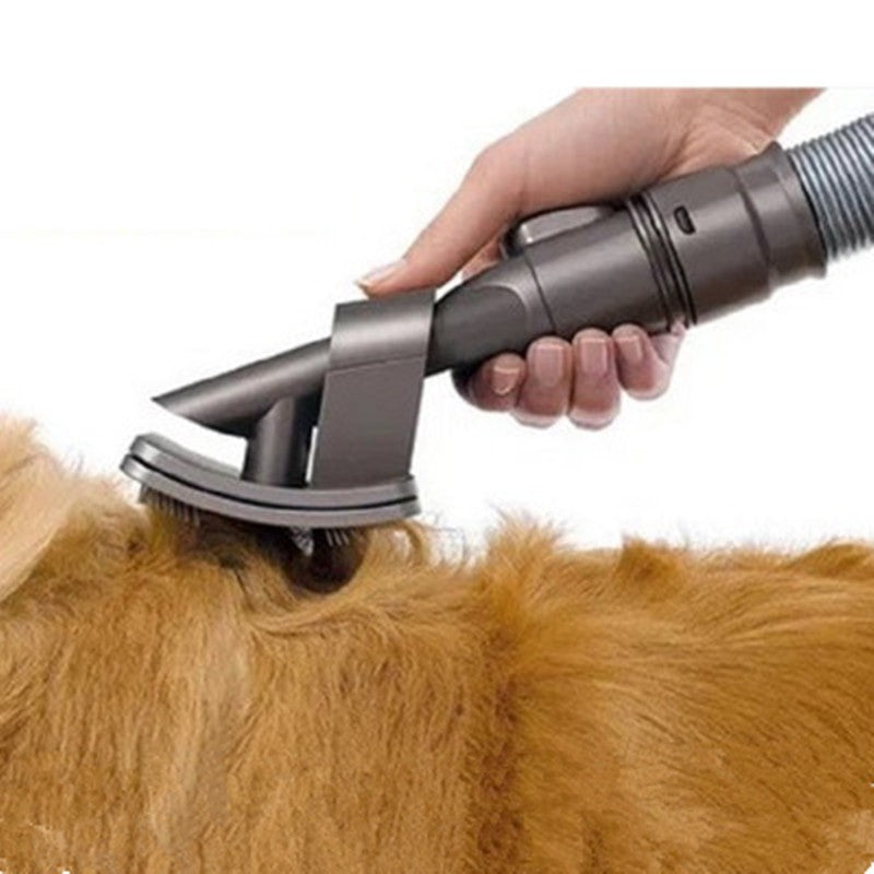 Pet Grooming Vacuum Brush Attachment: Cleaning Tool for Dogs & Cats