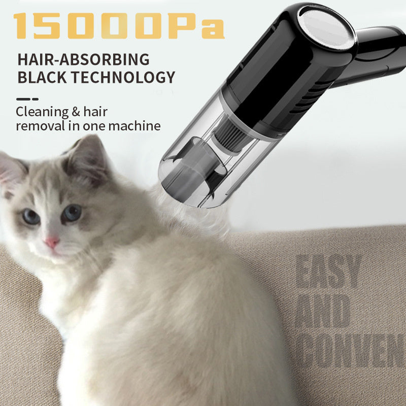 PetVac Dual-Use Handheld Vacuum Cleaner: Dry & Wet Pet Hair Removal for Dogs & Cats