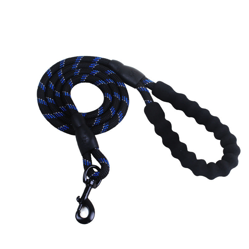 Reflective Nylon Dog Leash: Walking & Training Rope for Small, Medium & Large Dogs