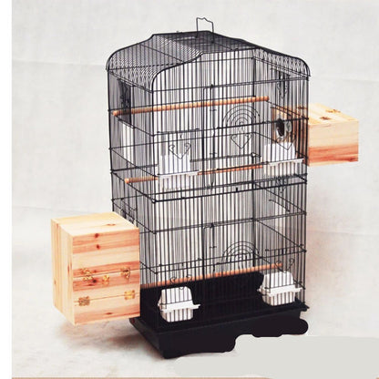 Portable Wire Bird Cage: Display & Travel Cage for Parrots