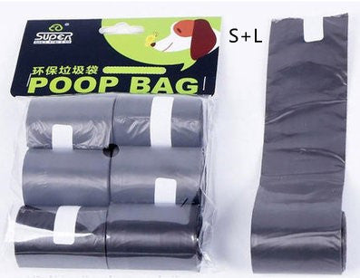 Foldable Pooper Scooper: Travel Pet Waste Cleaner with Decomposable Bags