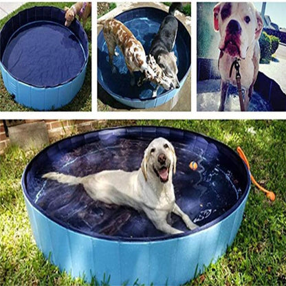 Foldable Pet Pool: Large Swimming Pool and Bath Supplies for Dogs