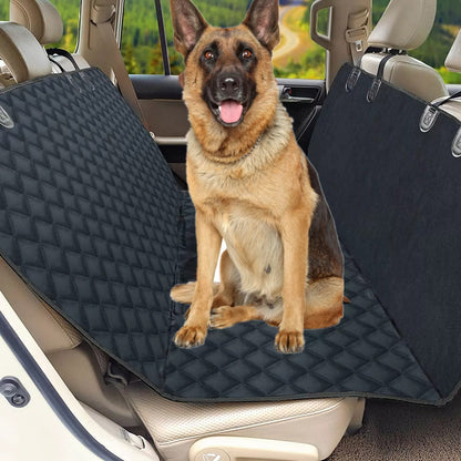 Luxury Waterproof Car Seat Cover: Rear Back Bench Protector for Pet Travel