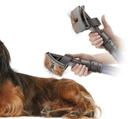 Pet Grooming Vacuum Brush Attachment: Cleaning Tool for Dogs & Cats