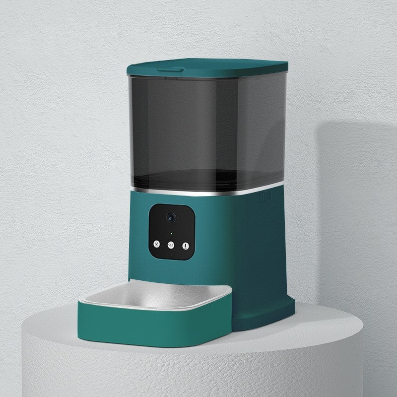 SmartFeeder Plus: WiFi Automatic Pet Feeder with Voice Recorder & App Control