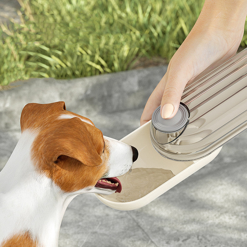 HydraPet 2-in-1 Portable Water Cup: Dog Walking Drinking & Feeding Solution