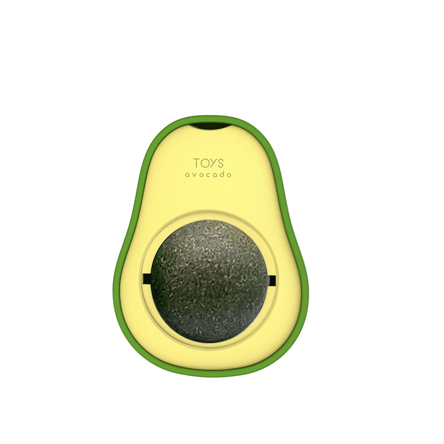 Avocado Catnip Toy: 360° Rotating Self-Healing Cat Toy