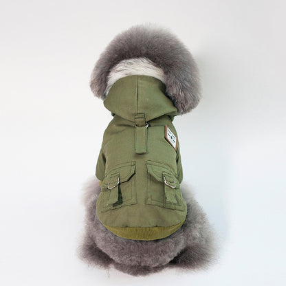 Dog Coat with Cap: Stylish and Warm Jacket for Dogs