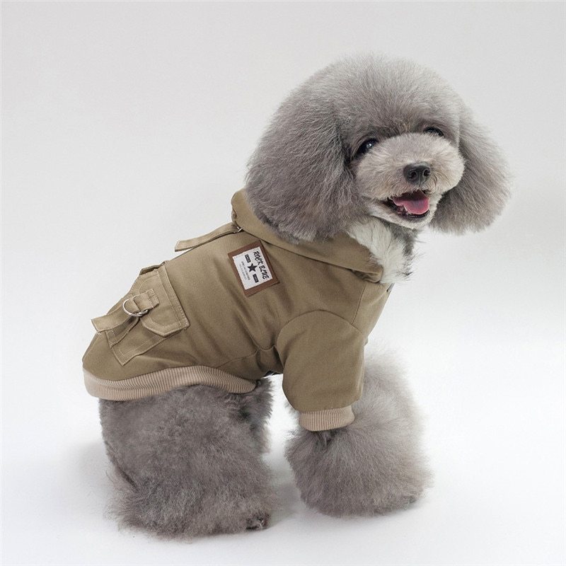 Dog Coat with Cap: Stylish and Warm Jacket for Dogs