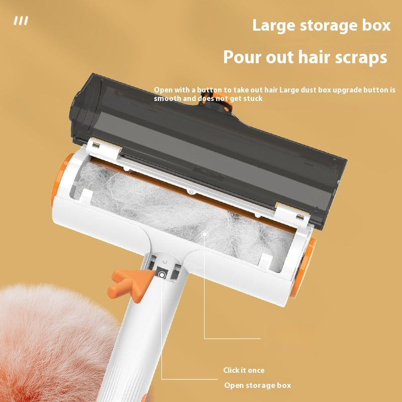 2-in-1 Pet Hair Removal Roller: Multifunctional Portable Washable Brush