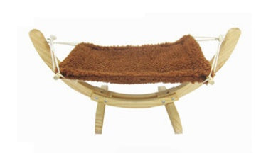 Wooden Cat Hammock: Stylish and Comfortable Pet Bed