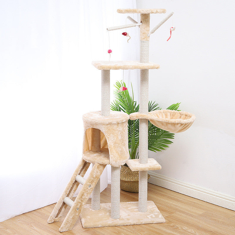 AdventureClimb Cat House: Multi-Level Cat Climber