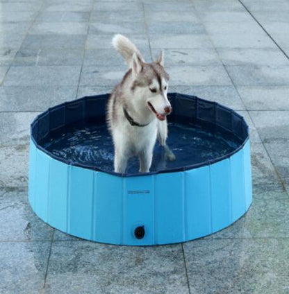 Foldable Pet Pool: Large Swimming Pool and Bath Supplies for Dogs