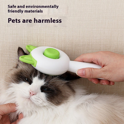 Self-Cleaning Pet Hair Remover Brush: Grooming Tool for Dogs & Cats