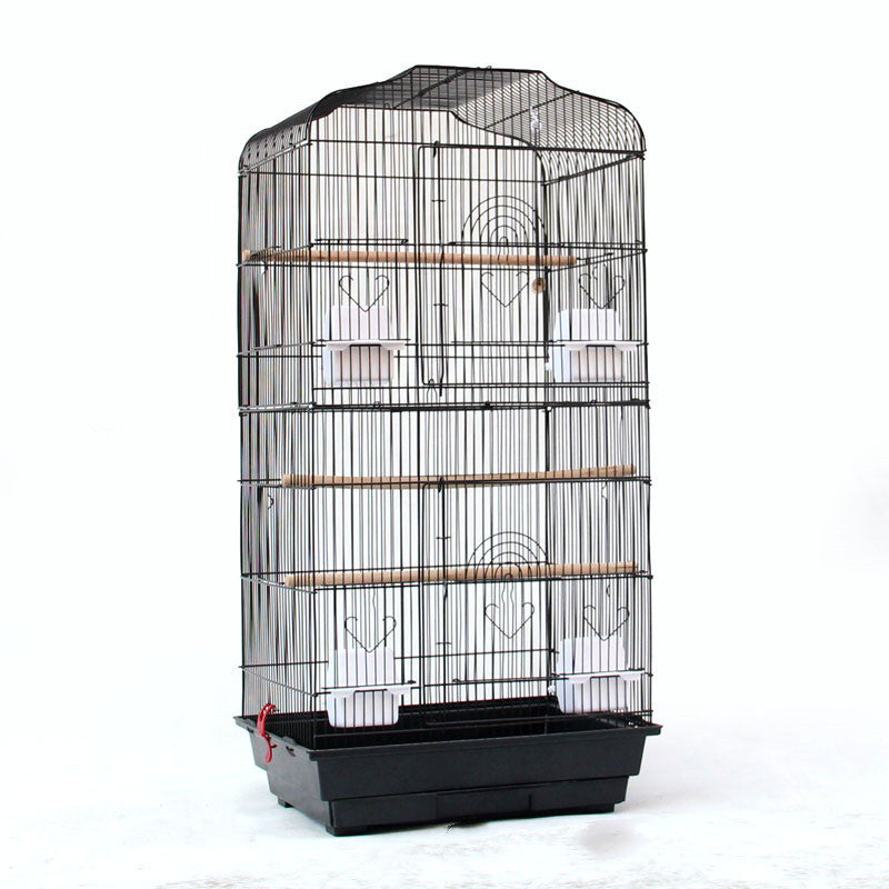 Portable Wire Bird Cage: Display & Travel Cage for Parrots