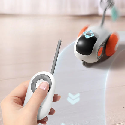 ChaseMeow Remote Control Interactive Cat Toy: USB Charging, Self-Moving Smart Car