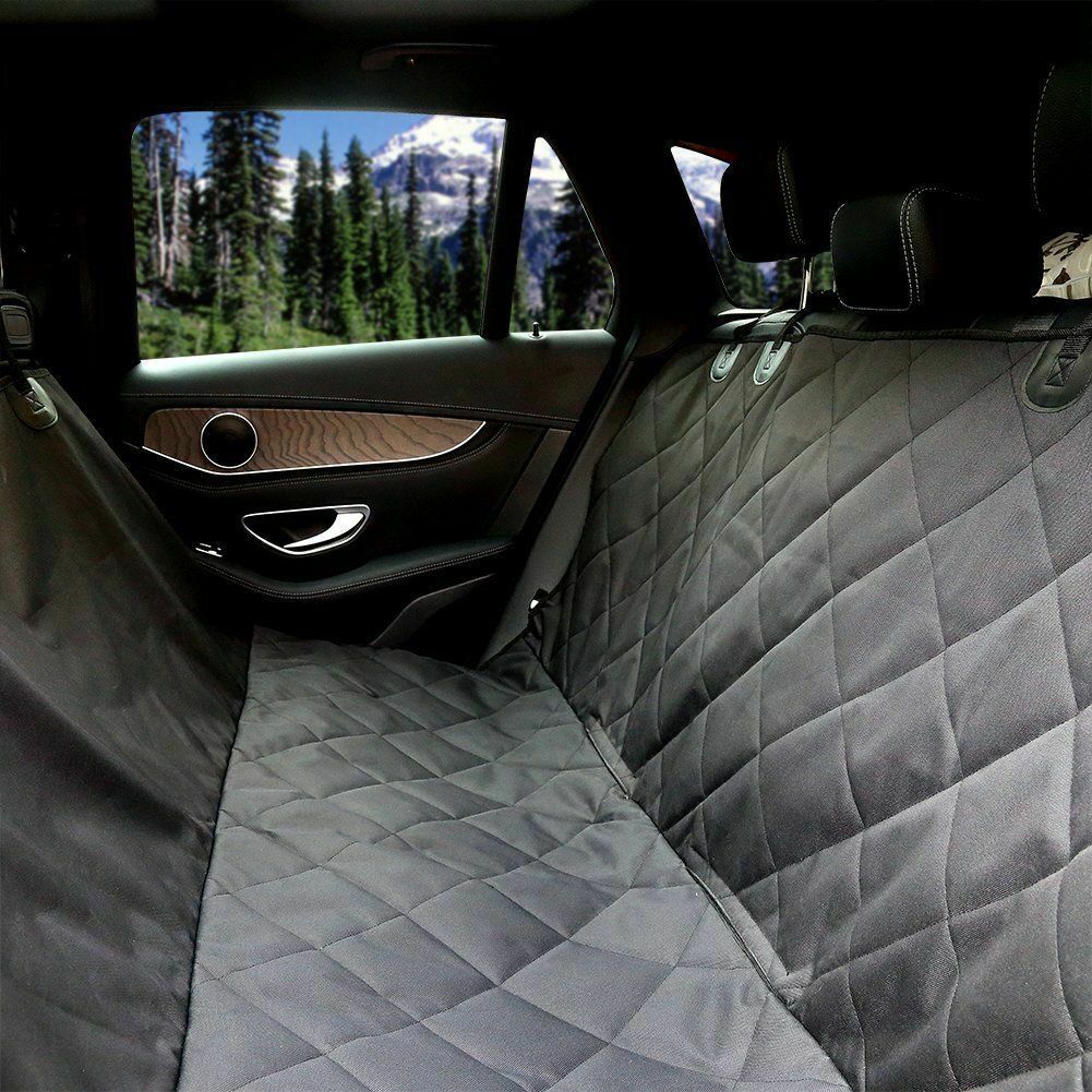 Luxury Waterproof Car Seat Cover: Rear Back Bench Protector for Pet Travel