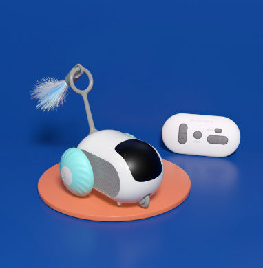 ChaseMeow Remote Control Interactive Cat Toy: USB Charging, Self-Moving Smart Car