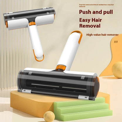 2-in-1 Pet Hair Removal Roller: Multifunctional Portable Washable Brush