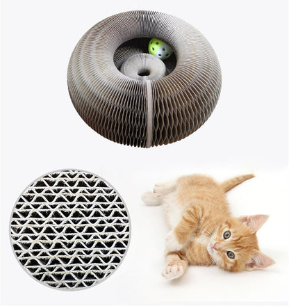 Magic Organ Cat Scratcher: 2-in-1 Foldable and Durable Cat Scratching Board